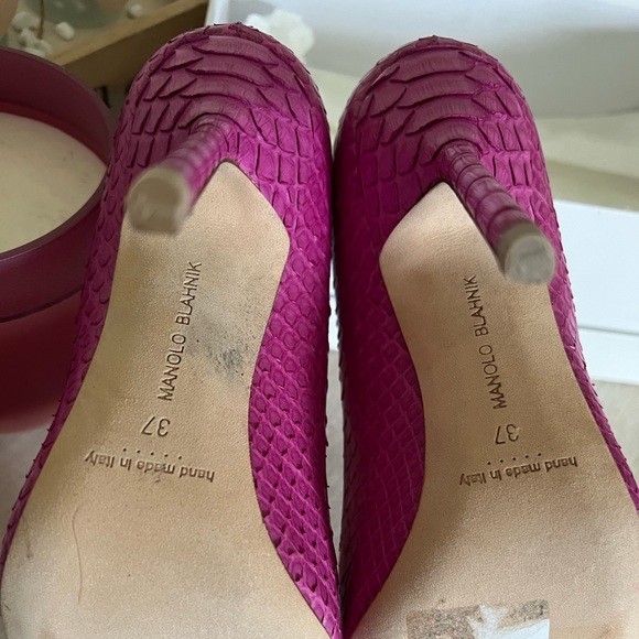 Manolo Blahnik BB Python 105 - Picture 4 of 10